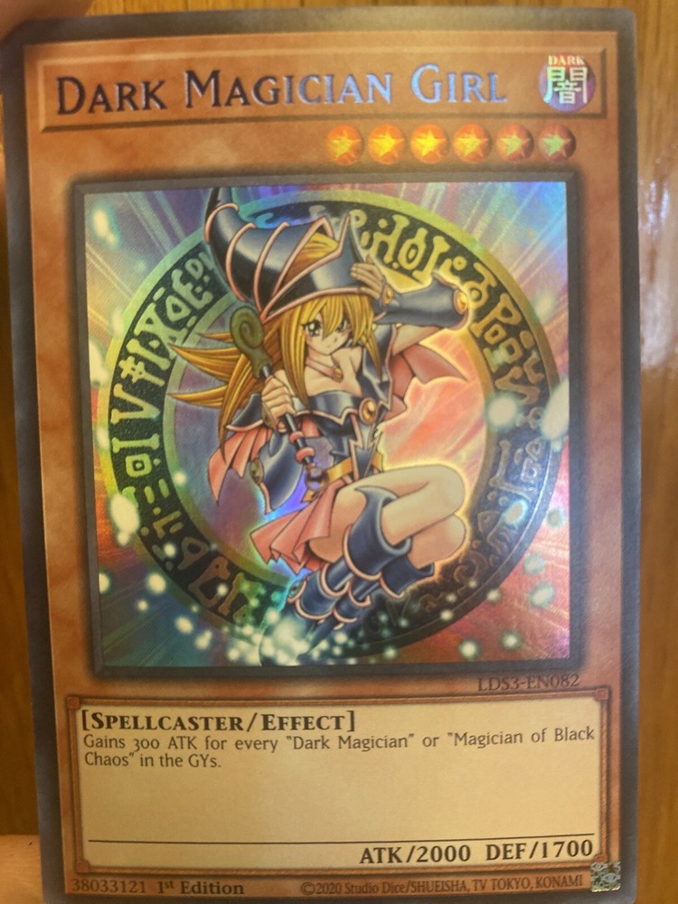 Dark Magician Girl LDS3 Ultra Rare 1st Edition NM Legendary Duelists