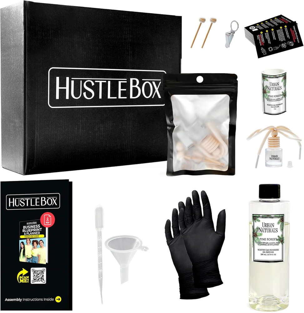 Pine Forest Hanging Car Air Freshener and Essential Oil Diffusers with Vent Clip