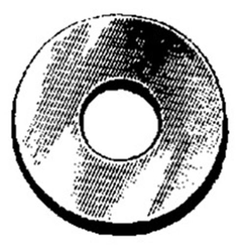 AMZ 100-Pack 5/16 SAE Grade 8 Zinc Gold Dichromate Washers