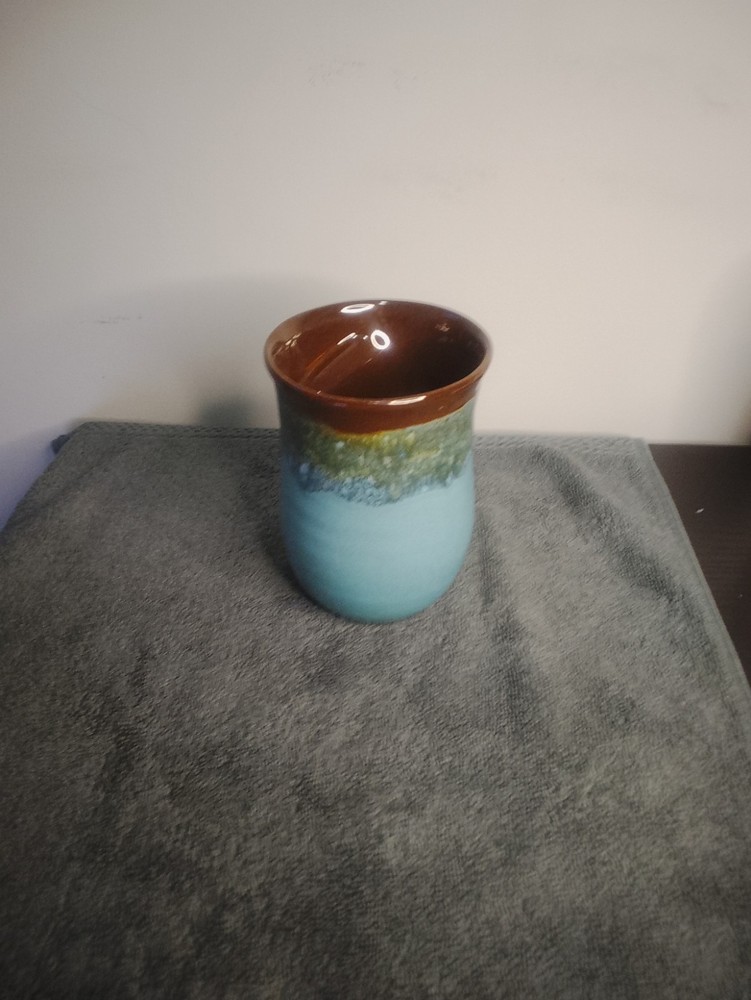 Clay Pottery Hand Warmer Mug