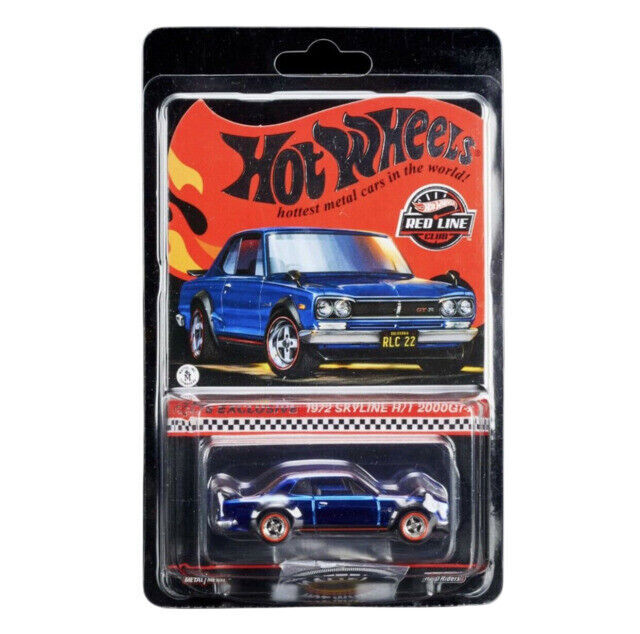 Hot Wheels Red Line Club Exclusive 1972 Skyline H/T 2000GT-R