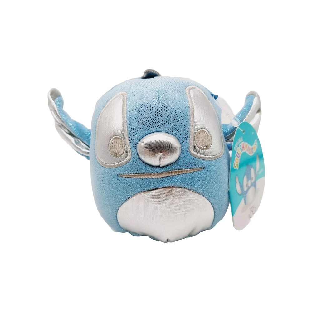 Disney 100th Anniversary Sparkly Silver Stitch Squishmallows Special Edition