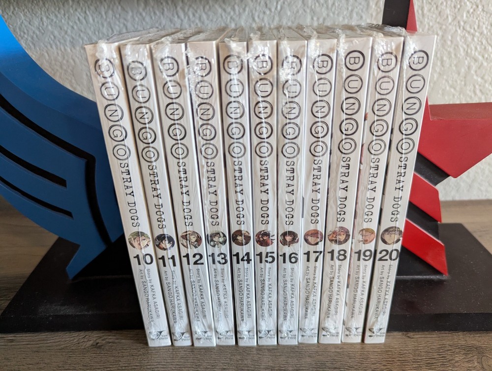 Bungo Stray Dogs Vol 10-20 English Manga Set - Brand New Kafka Asagiri