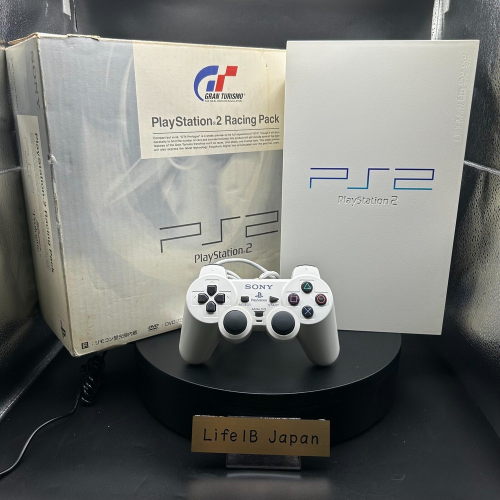 SONY PlayStation 2  PS2 SCPH-55000 GT White Console Boxed RARE Edition