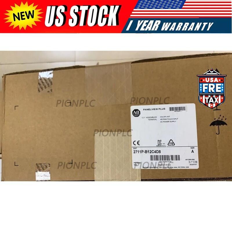 Brand Allen-Bradley CAT 2711P-B12C4D8 SER A PANELIVEW PL US Free Tax