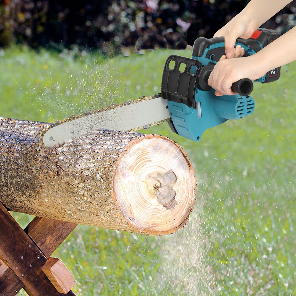 Portable Rechargeable Electric Chainsaw for Tree Cutting