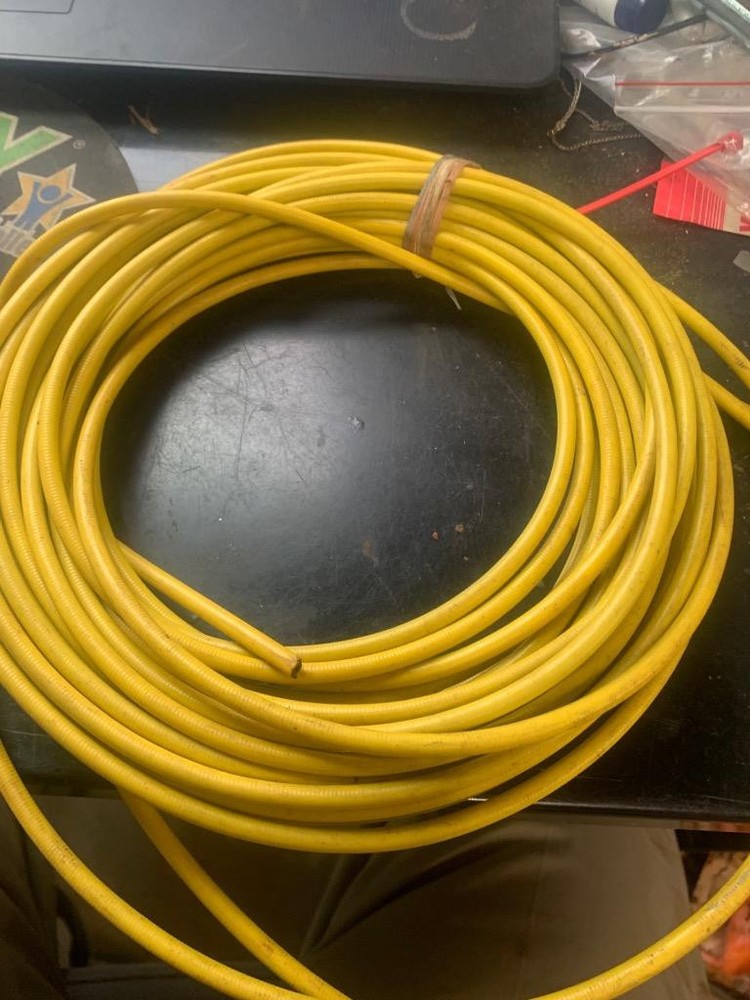 NOS Vintage Old School BMX Yellow Brake Cable Housing