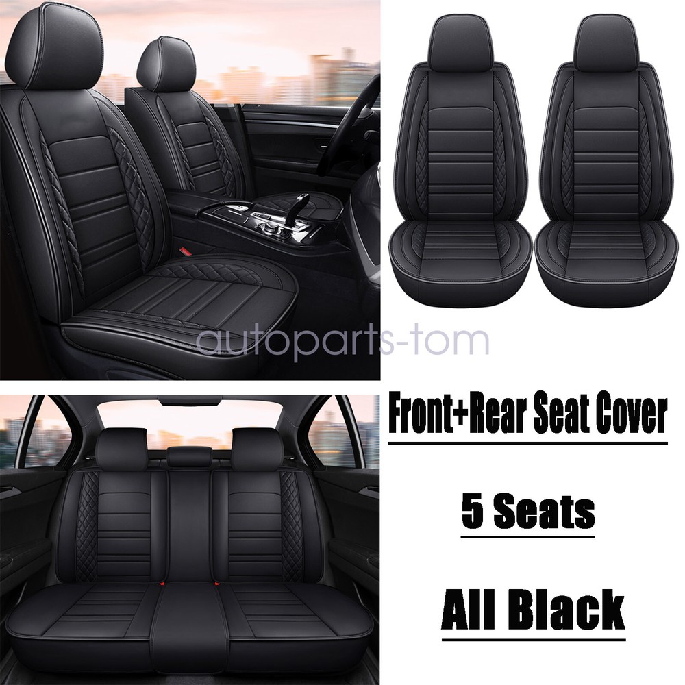 Car 5 Seat Covers PU Leather Front&Rear Cushion Pad For Nissan Juke 2011-2017