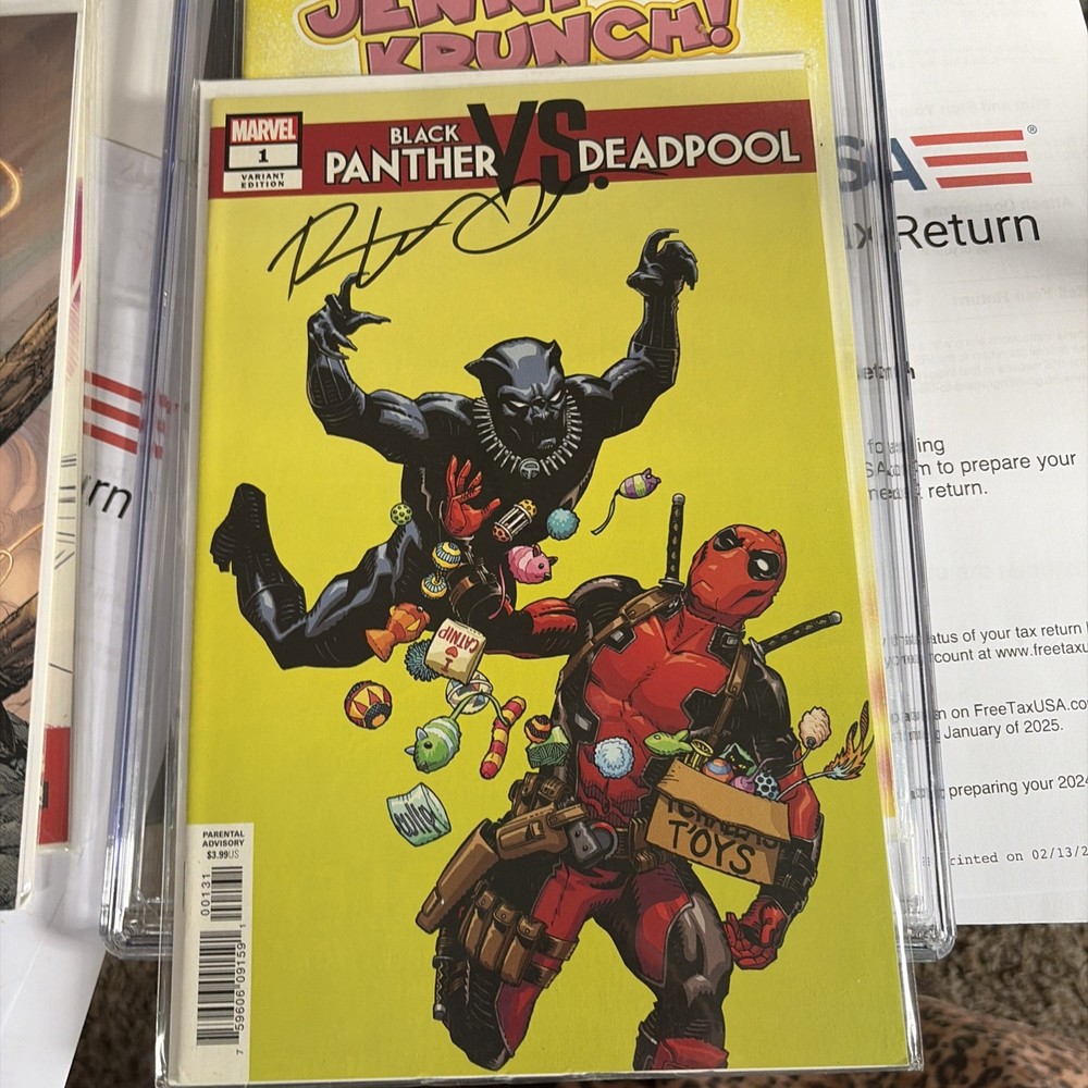 Black Panther vs Deadpool #1 