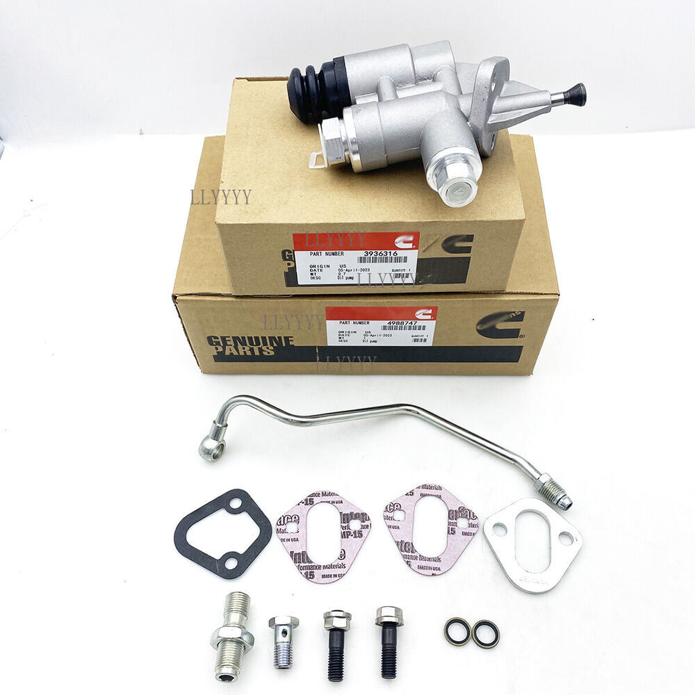 Fuel Lift Pump W/ Gaskets 4988747 Fits For Diesel Dodge Ram 5.9 Cummins 94-98
