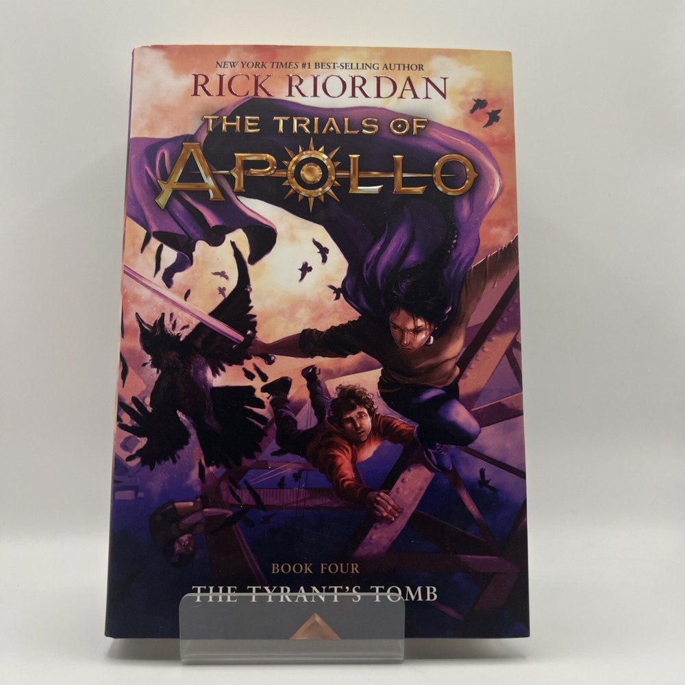 Rick Riordan Tyrant’s Tomb Hardcover Trials of Apollo Book 4 New