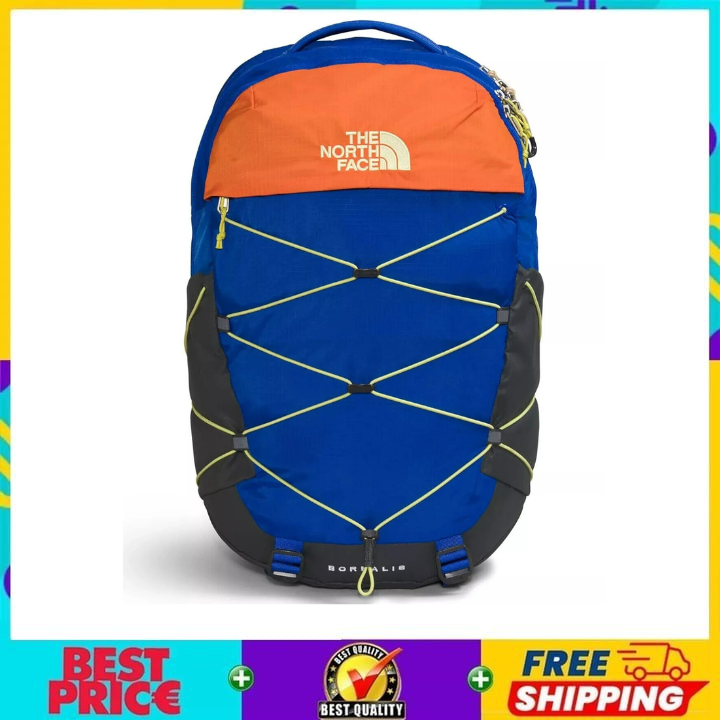 ⚡SALE! The North Face Borealis Backpack Unisex Blue Laptop Sleeve - New 100%