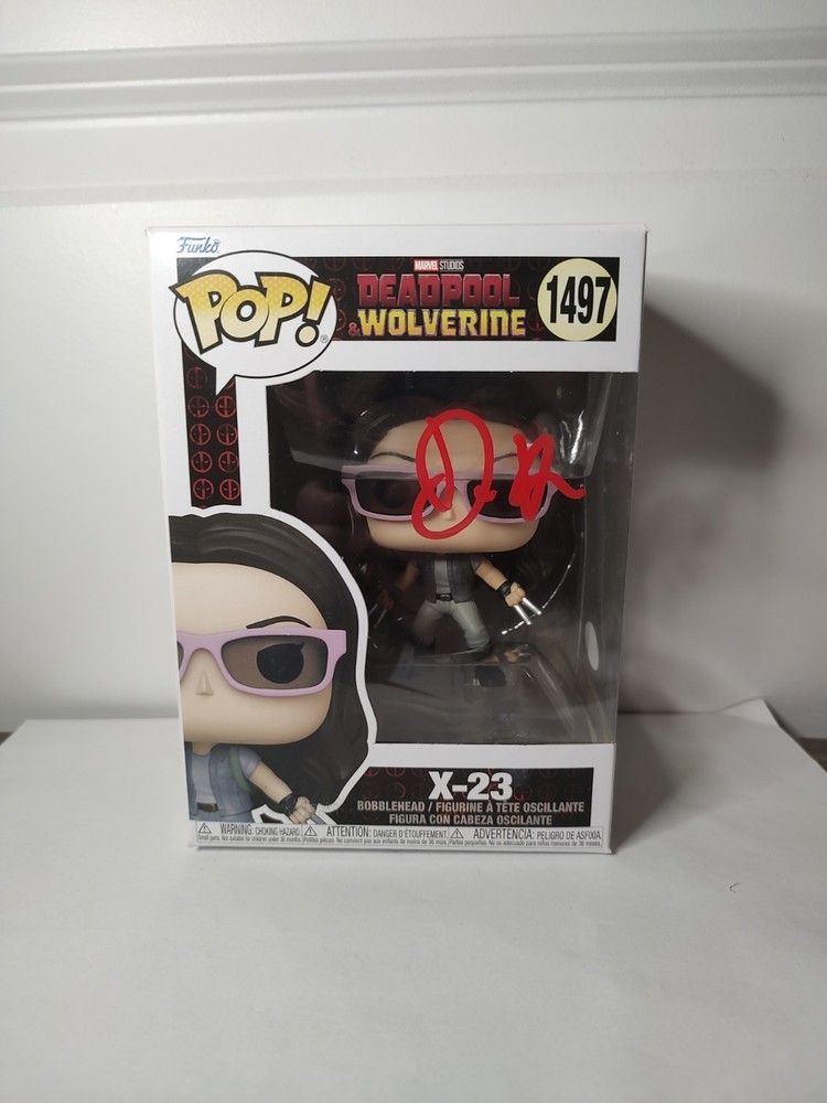 Dafne Keen as X-23 Signed Deadpool vs Wolverine Funko Pop