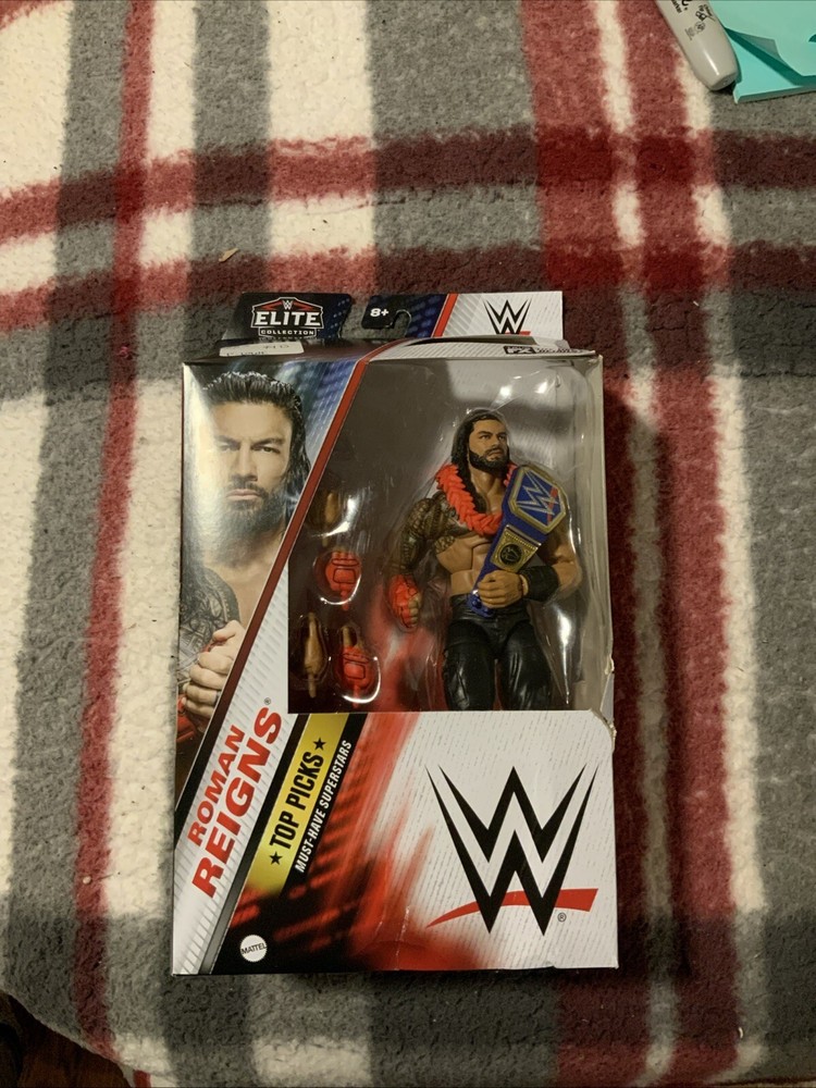 Roman Reigns - WWE Elite Top Picks 2024 (Wave 3) Mattel Toy Wrestling Figure