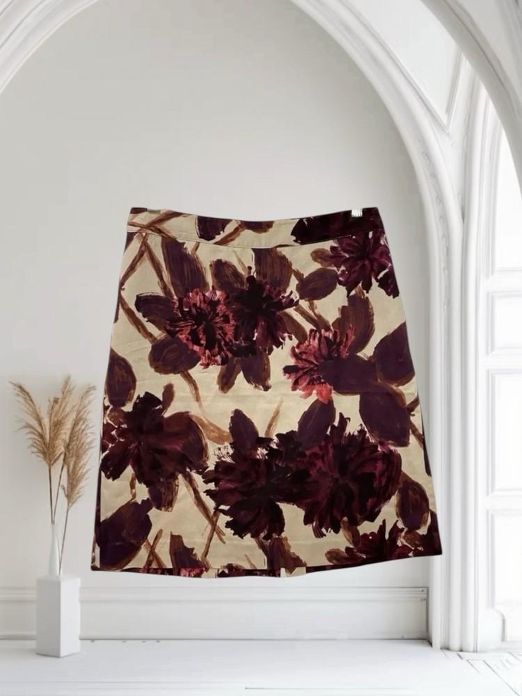 Van Heusen Studio Floral Pencil Skirt Women’s Size 6 Casual Party Career