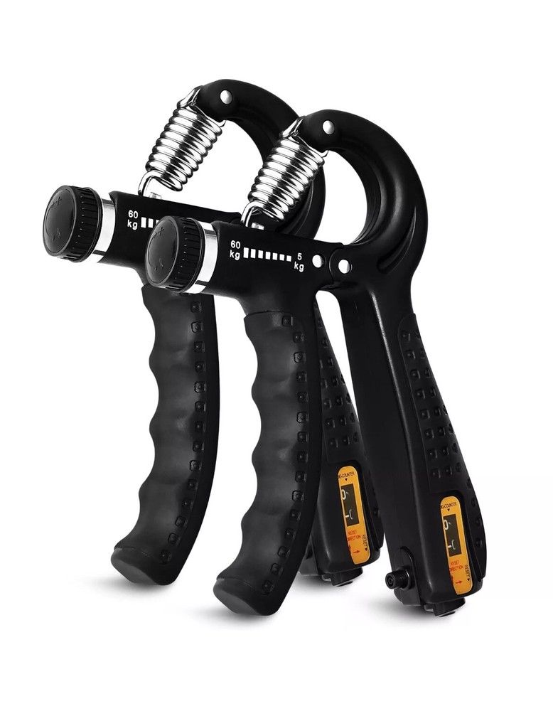 Hand Grip Strengthener, Adjustable Grip Strength Trainer with Adjustable Weight