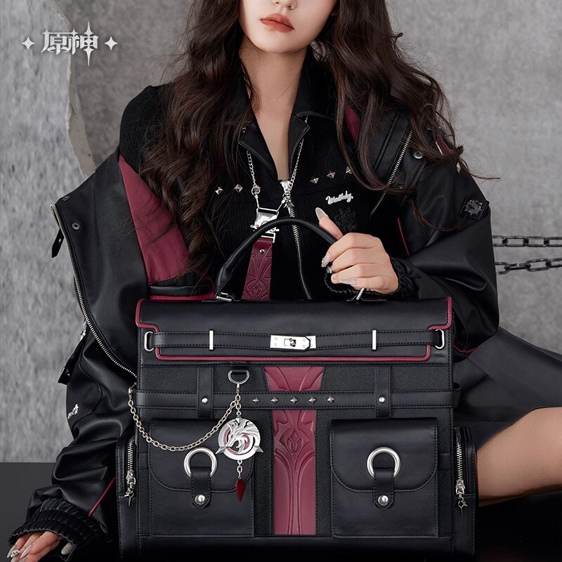 Presale Anime  Official Merch Authentic Wriothesley Backpack Bag-image