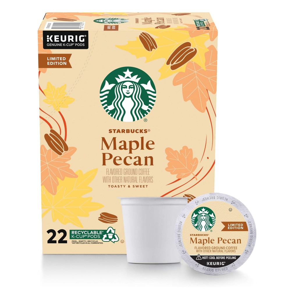 Starbucks Fall Limited Edition Coffee Pods 22 Count Seasonal Flavors-image