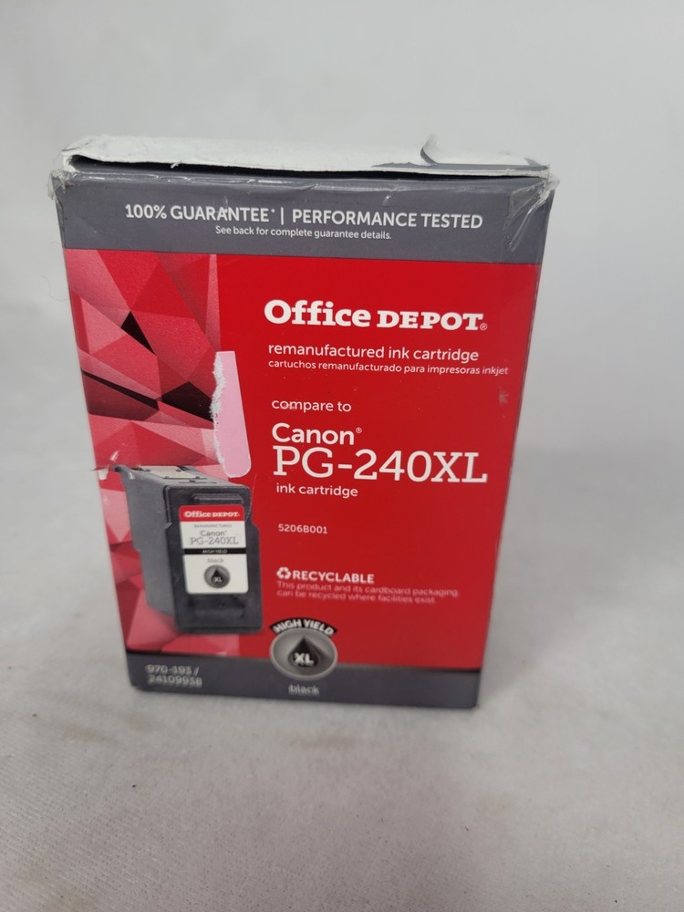 Office Depot Canon PG-240XL Black Ink Cartridge