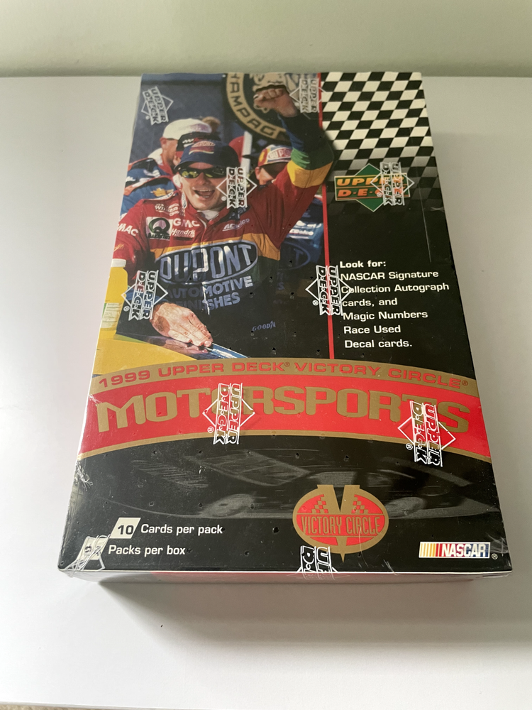 1999 Upper Deck Victory Circle Motorsports NASCAR Hobby Box (SEALED)