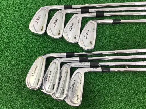 Titleist CB 716 Iron Set 3-9+PW KBS Tour Steel S-Flex Right Hand Golf Clubs