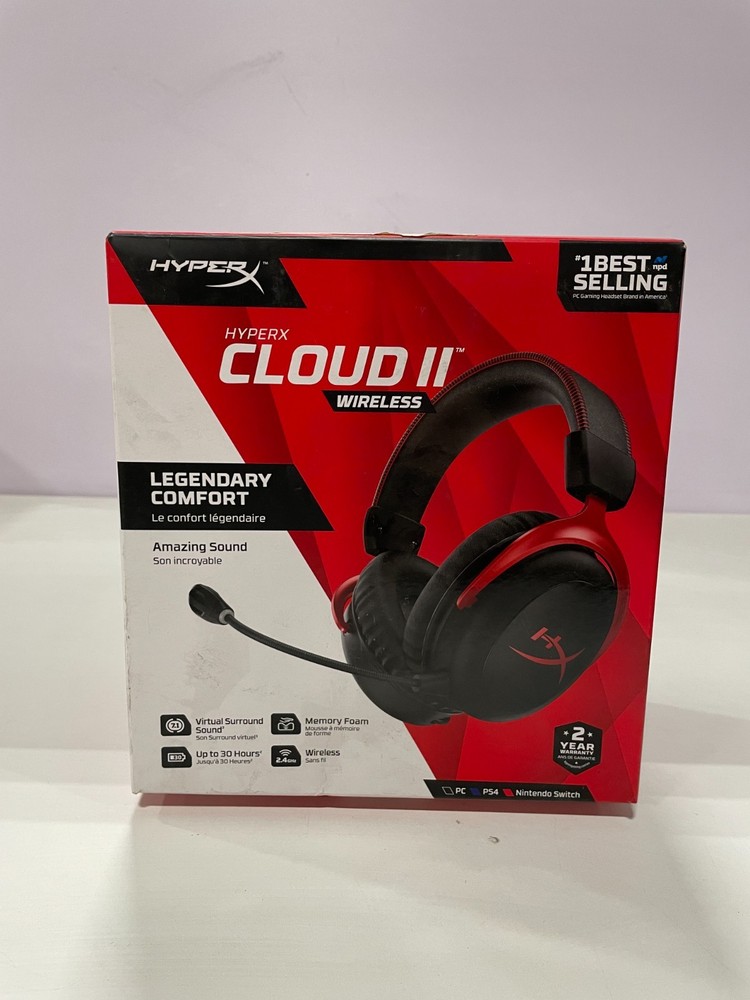 Wireless Gaming Headset - HyperX Cloud II Wireless