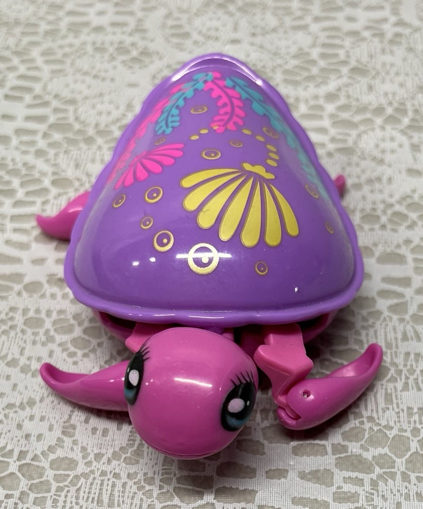 Little Live Pets Turtle Pink And Purple Tested & Works