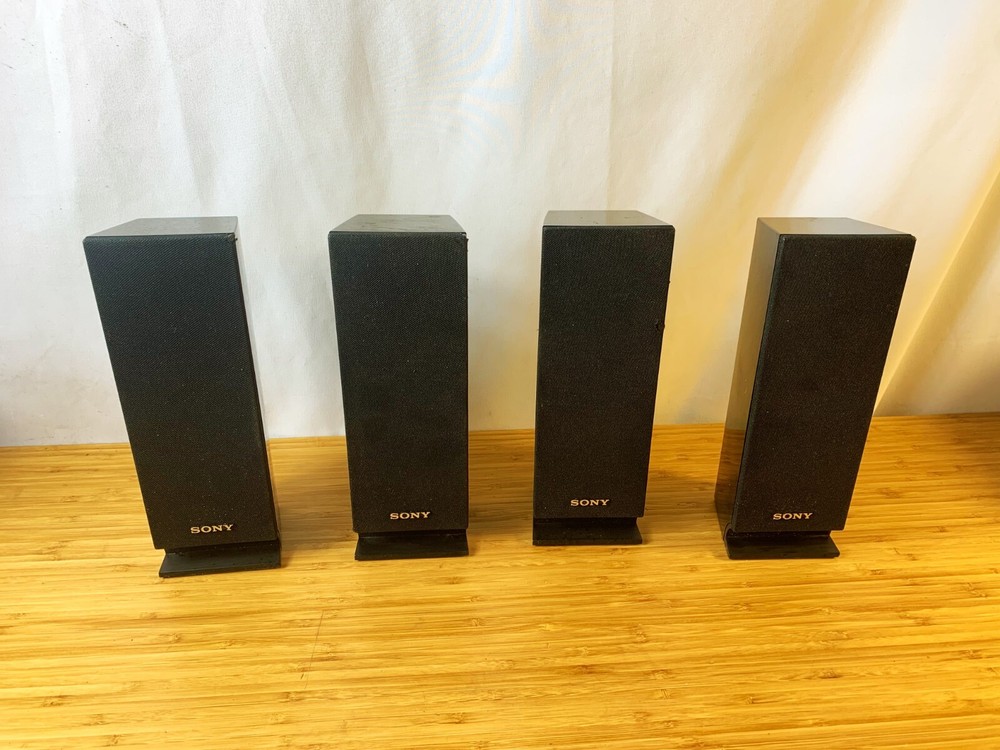 Sony Surround Sound Speaker System 4 x Set  SS-TSB101 Tested