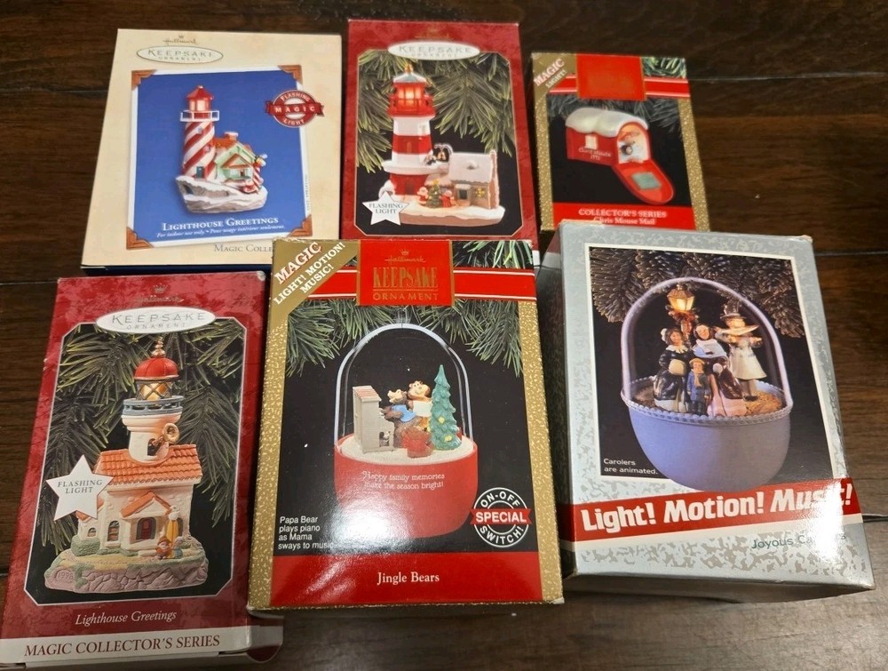Hallmark Christmas Ornament Lot