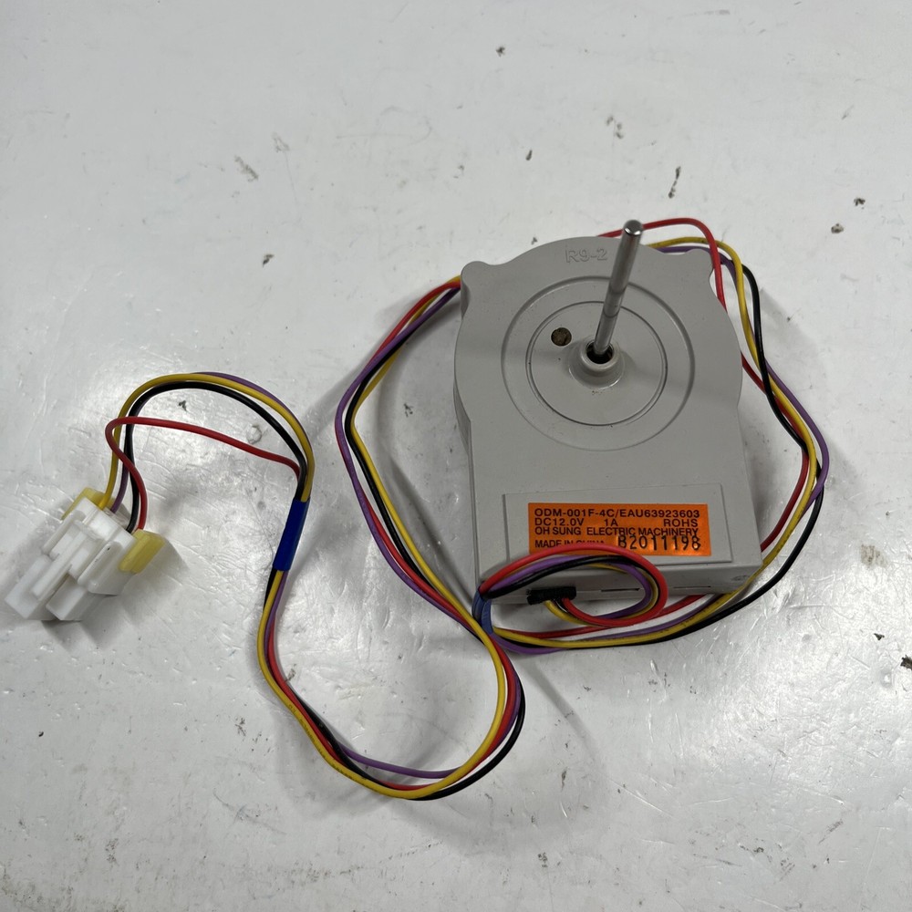 EAU63923603 Refrigerator Evaporator Fan Motor Assembly Fit for LG Kenmore