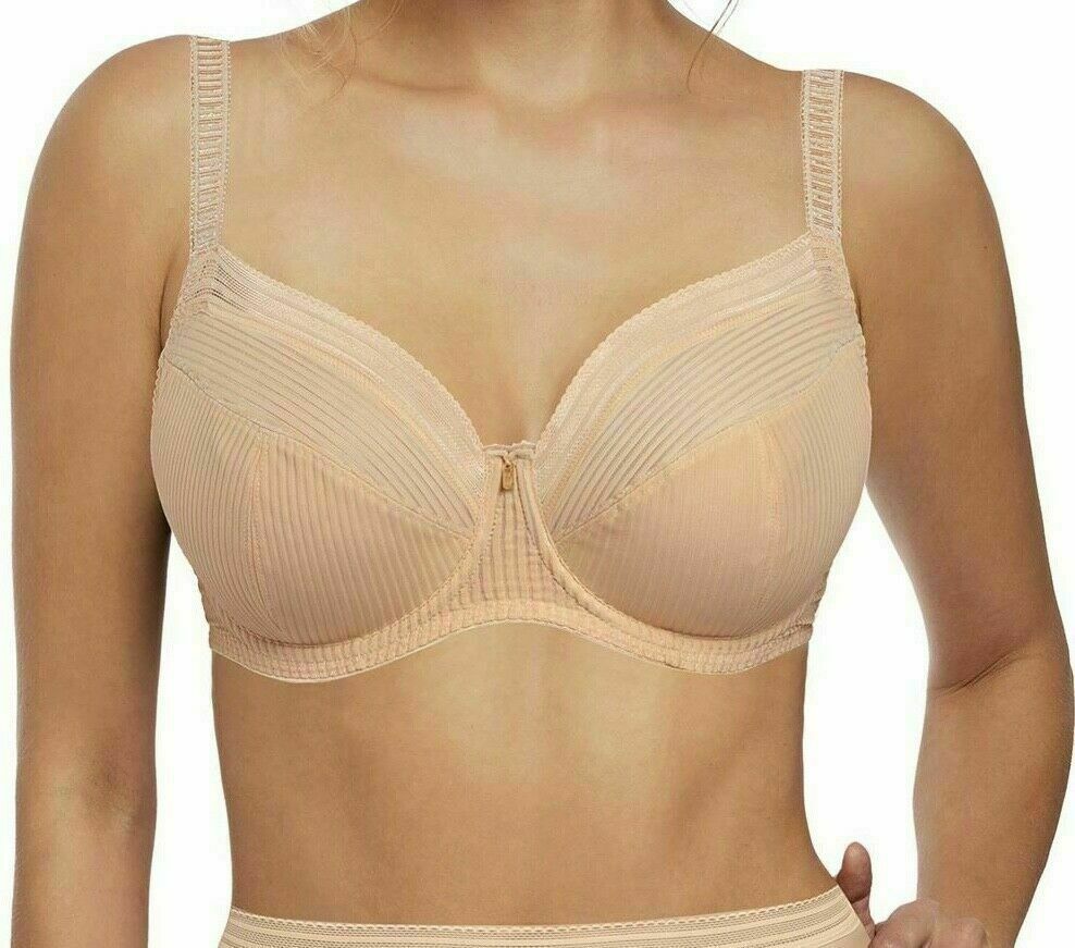 Fantasie Fusion Bra Sand Beige Size 30HH Underwired Full Cup Side Support 3091
