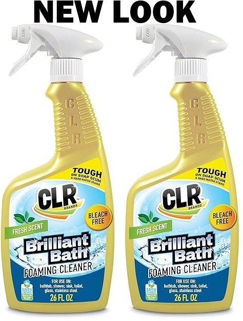 CLR Brilliant Bath Bathroom & Kitchen Cleaner 26 oz ( 2 Pack )