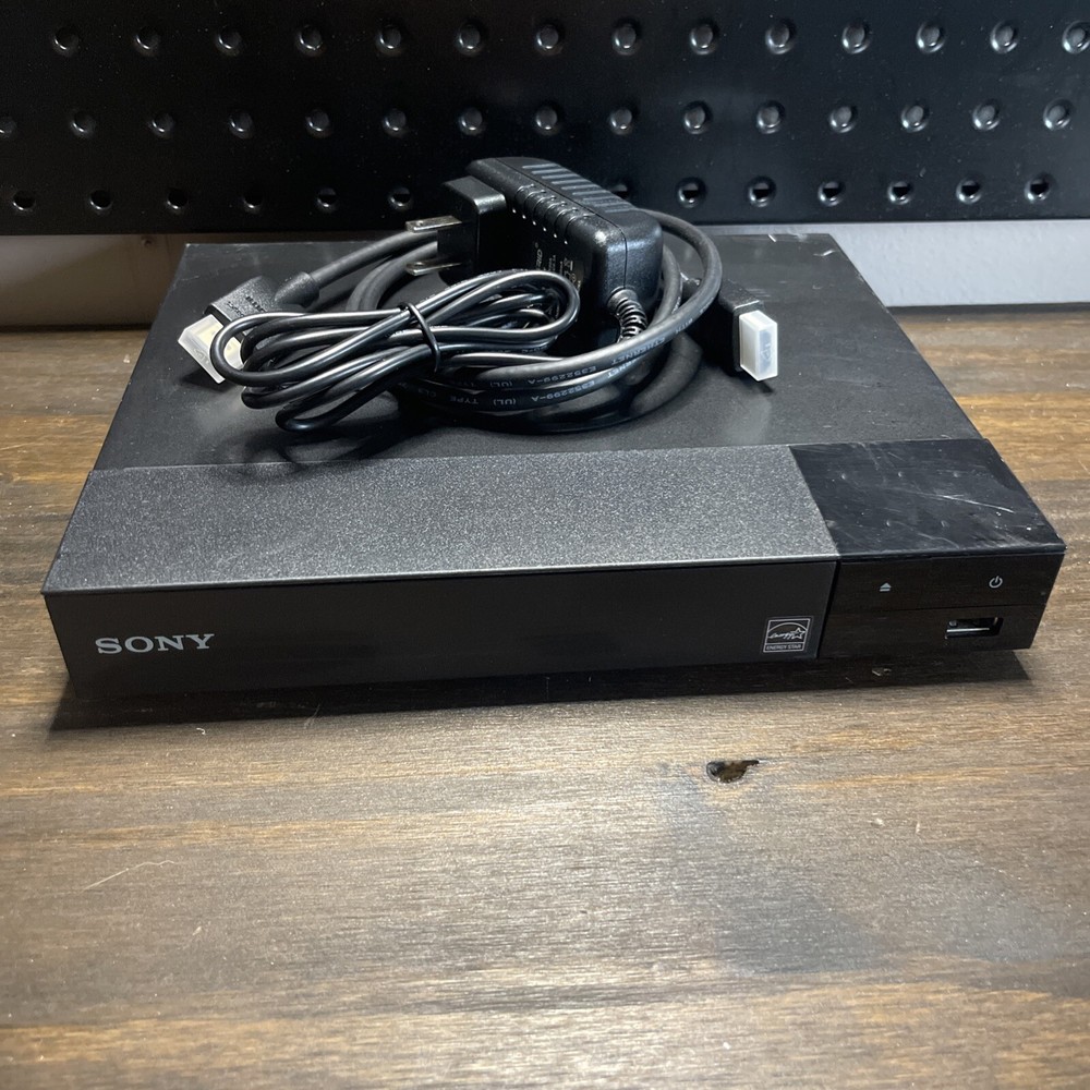 Sony BDP-S1700 Blu-ray Player Ethernet (NO REMOTE) Tested Working