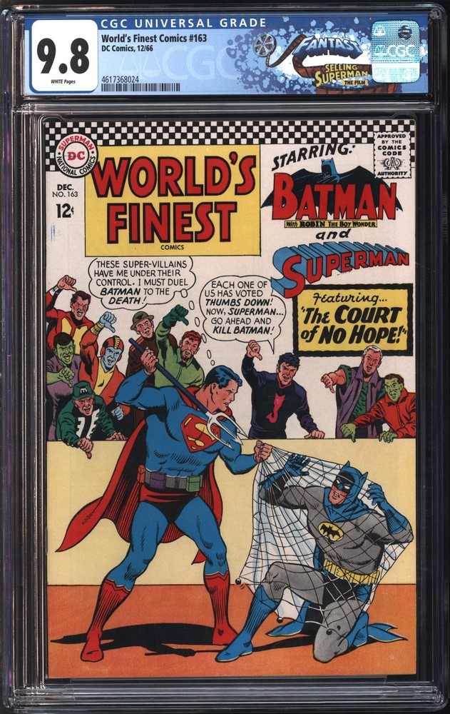 World's Finest Comics #163 (DC Comics December 1966)