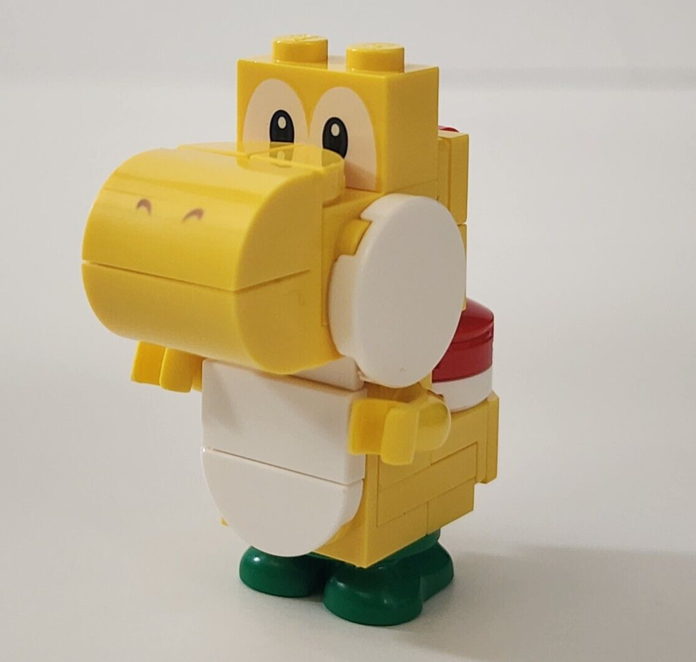 LEGO Super Mario Yellow Yoshi Minifigure 71428 Collectible Toy