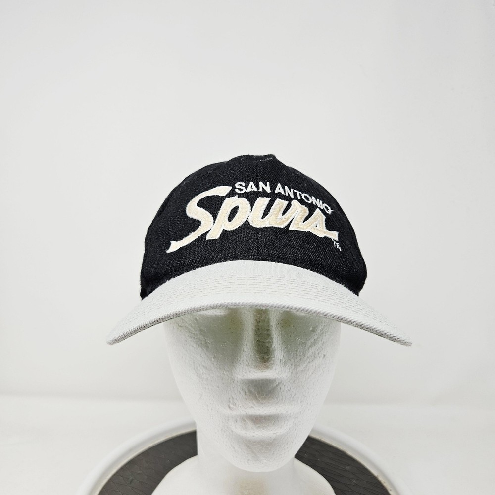 Vintage San Antonio Spurs Hat Script Men's One Size NBA Sports Specialties