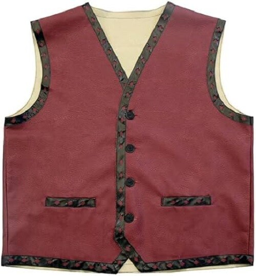 Warriors Vest and Bandana Set Halloween Movie Gang Cosplay Costume for Adults