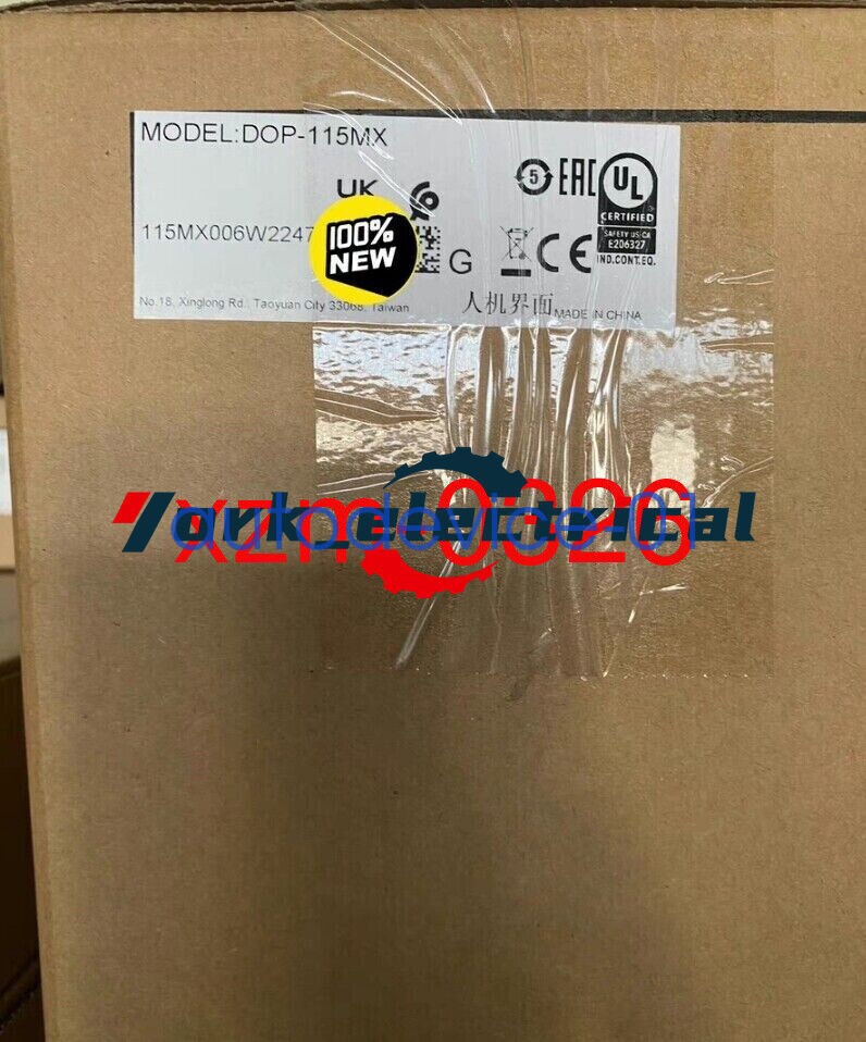 DOP115MX 1 piece brand new Delta DOP-115MX HMI touch screen DHL/FedEx