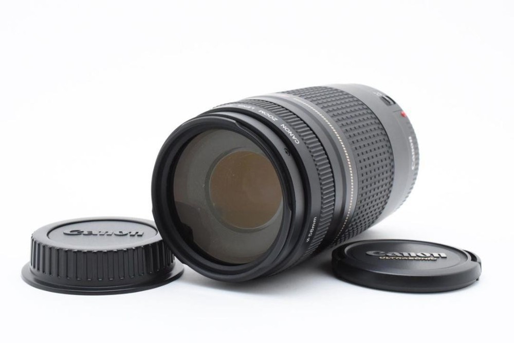 Canon EF 75-300mm F4-5.6 II USM Telephoto Zoom Lens Used in Excellent Condition