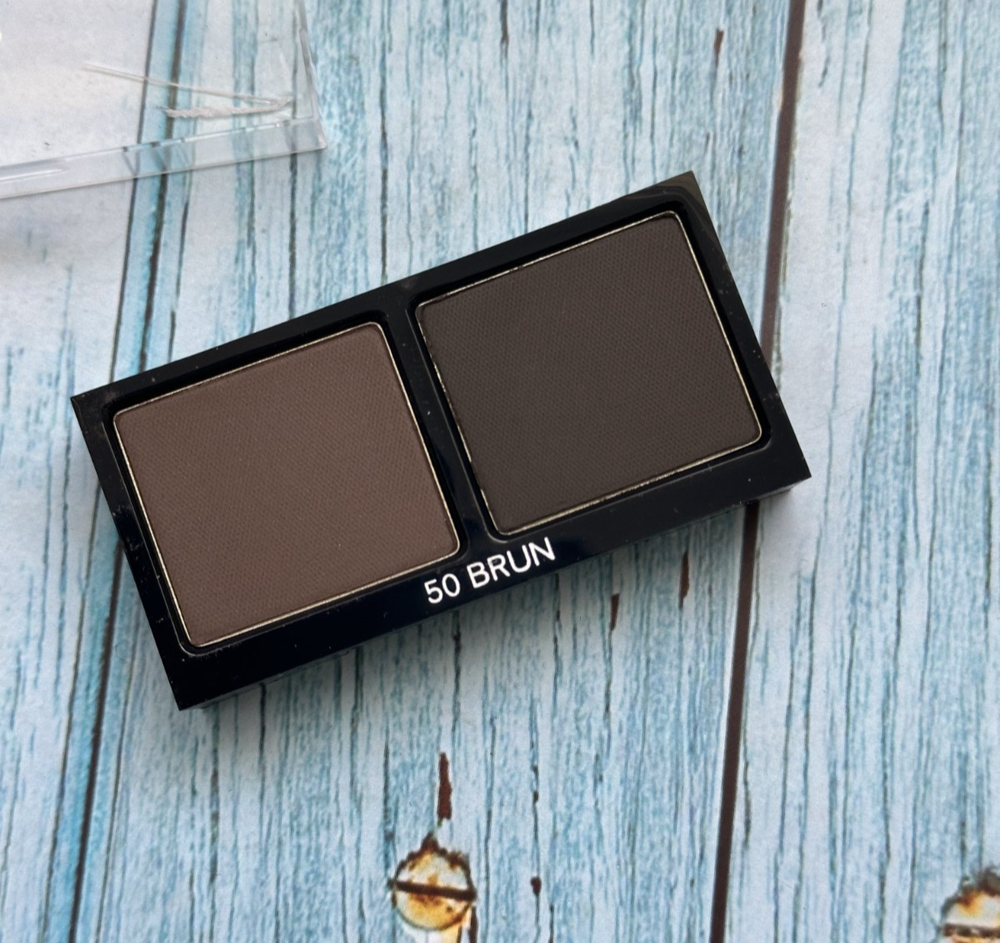 Chanel Brow Palette NEW Wax And Duo Brow Powder 50 Brun BRUN RARE