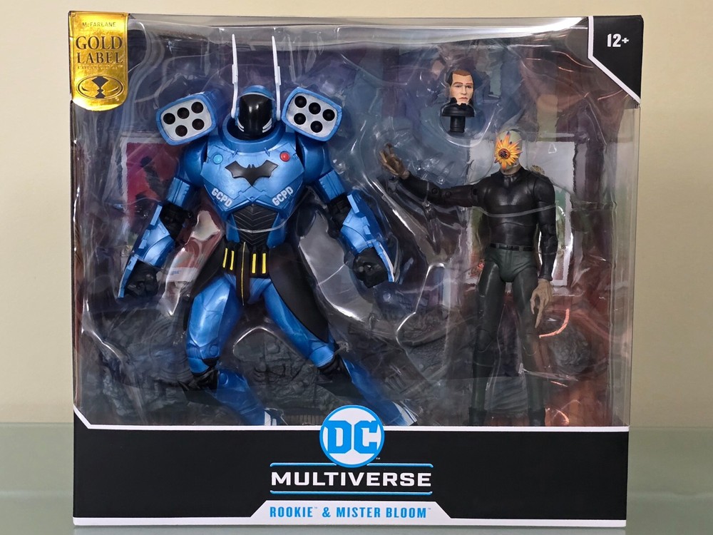 McFarlane DC Multiverse Rookie & Mister Bloom Mega Figures Gold Label 2-Pack