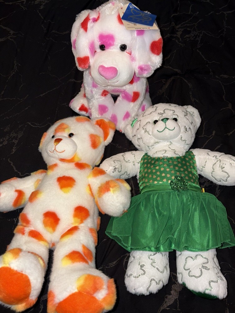 Holiday Build-A-Bear for Valentines Day St Patricks Day Halloween  