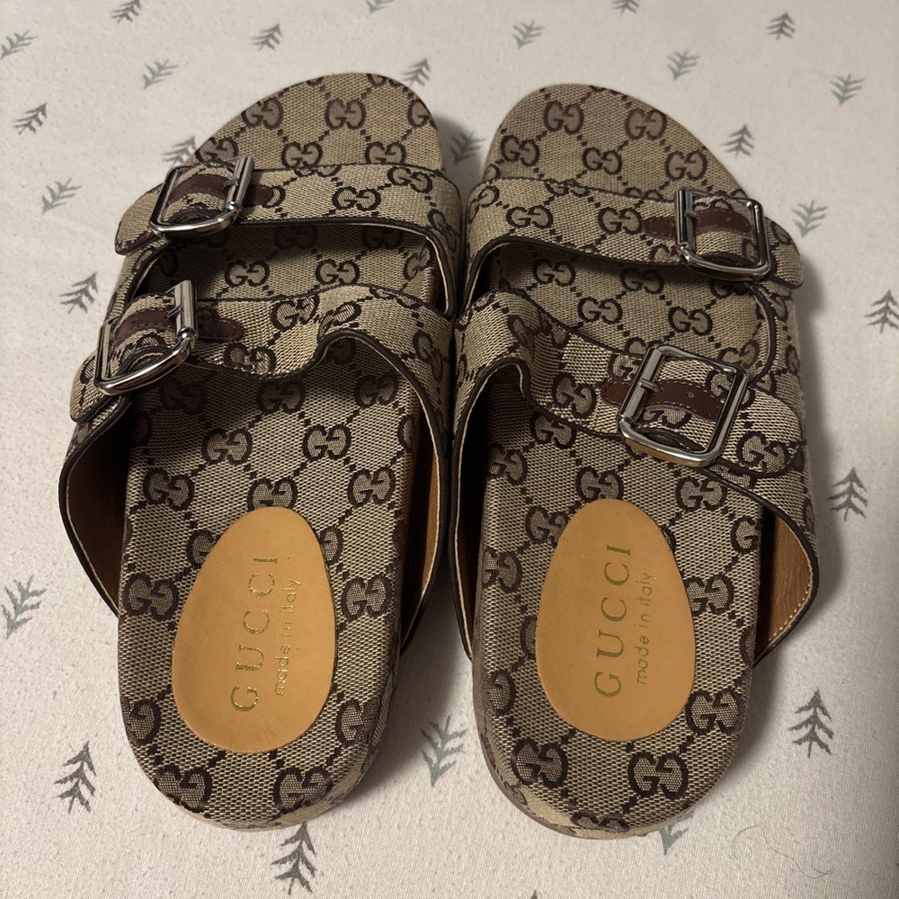 mens gucci slip on size 39 new