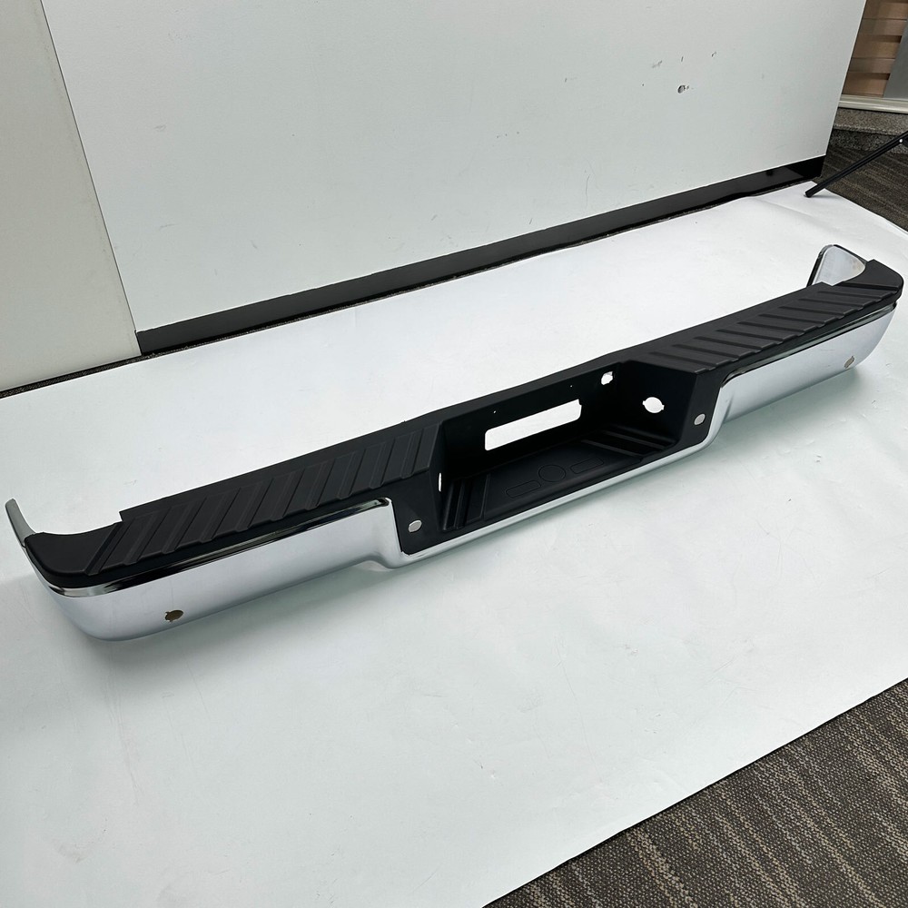 Step Bumper For 2004-06 Ford F-150 Rear Chrome with Rear Object Sensor Assembly