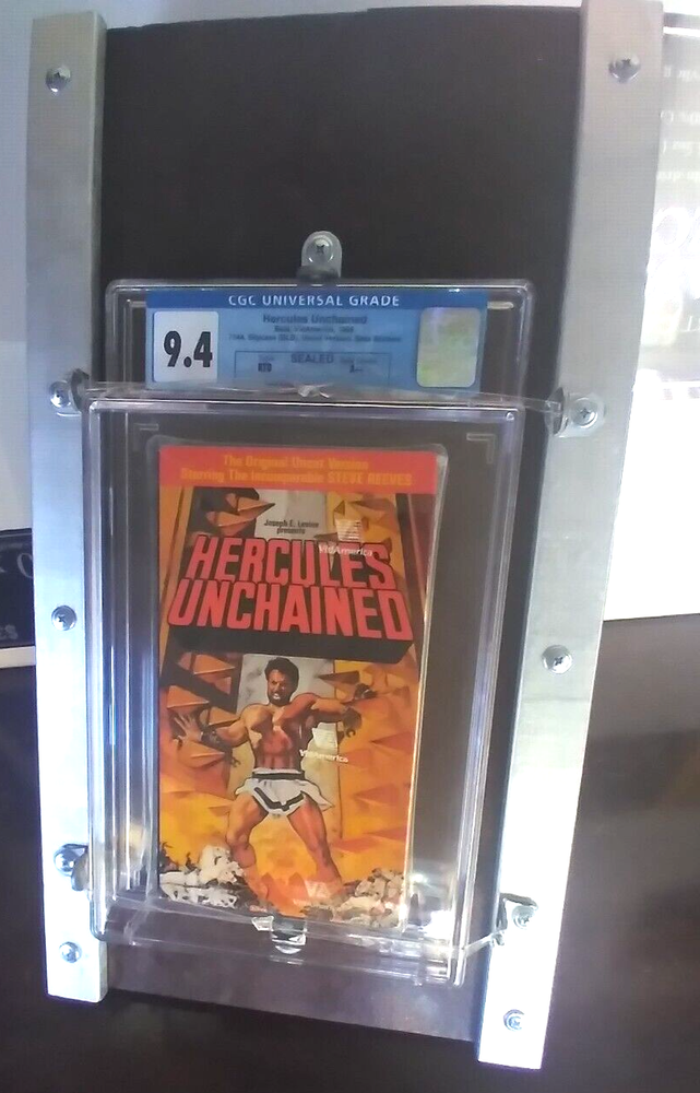 Graded Tape, Movie Theater Posters, Hercules Steve Reeves Unchained, BETAMAX,