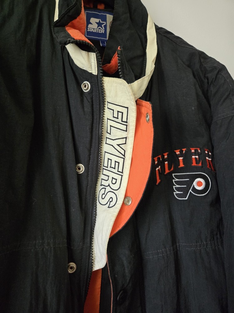 VTG Philadelphia Flyers Starter Jacket - Large - NHL Hockey