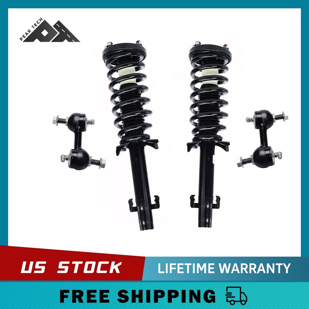 2008-2012 Honda Accord 2.4L Front Struts & Sway Bars Kit