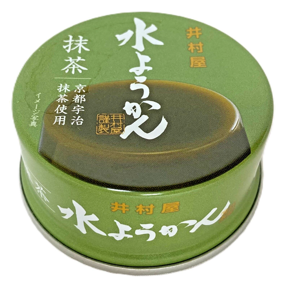 Imuraya Japan Red Bean Jelly Canned Mizu Yokan Matcha 83g Pack of 8