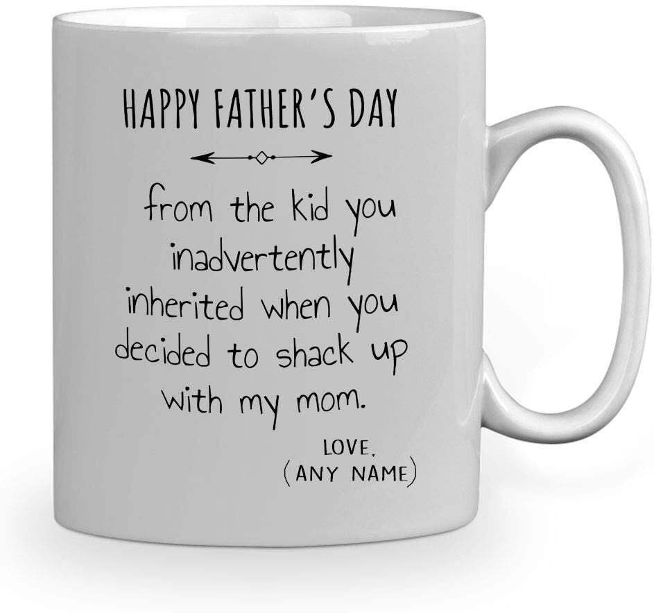 Funny Step Dad Mug Step Dad Fathers Day Mug Step Dad Gift Happy Fathers Day To