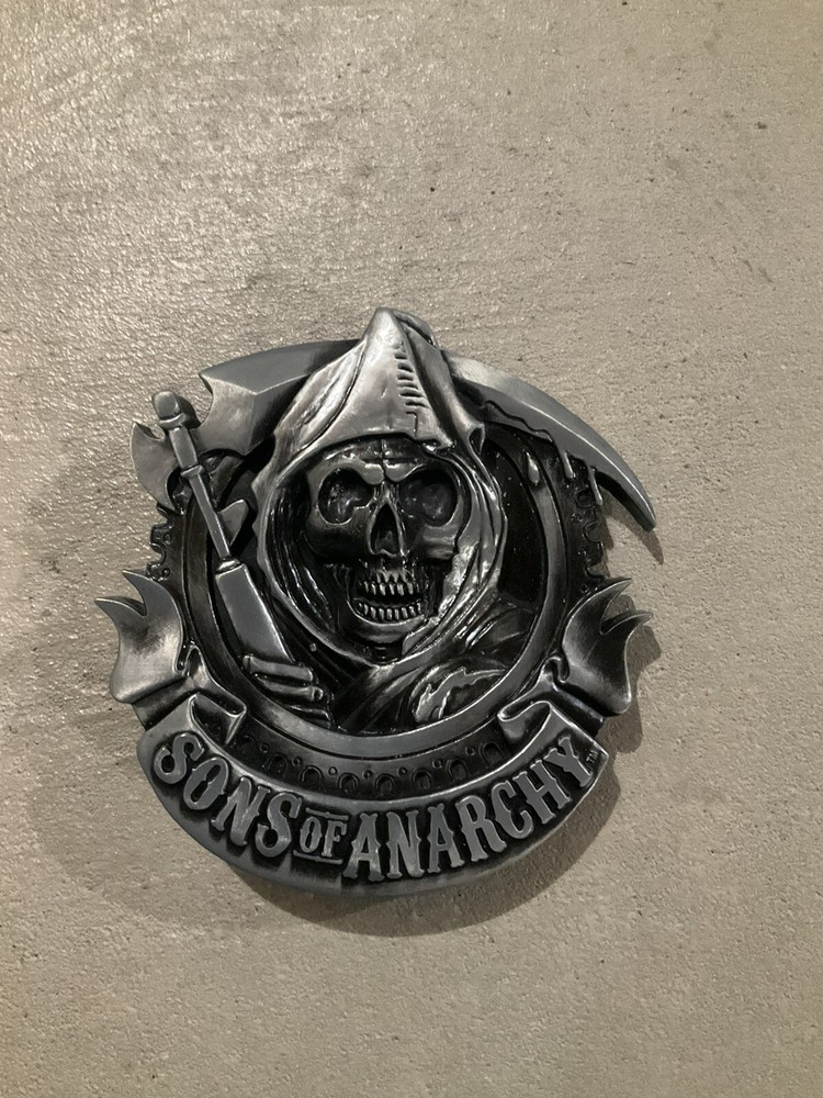 SONS OF ANARCHY BELT BUCKLE (C) 2012 4x4
